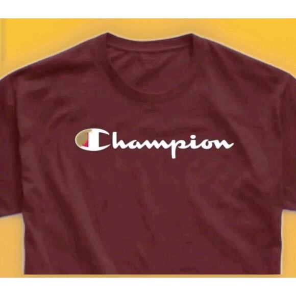 Champion Performance Short Sleeve T-shirt, Maroon 3XL ATHLETIC WEAR NEW A131 - Picture 2 of 4